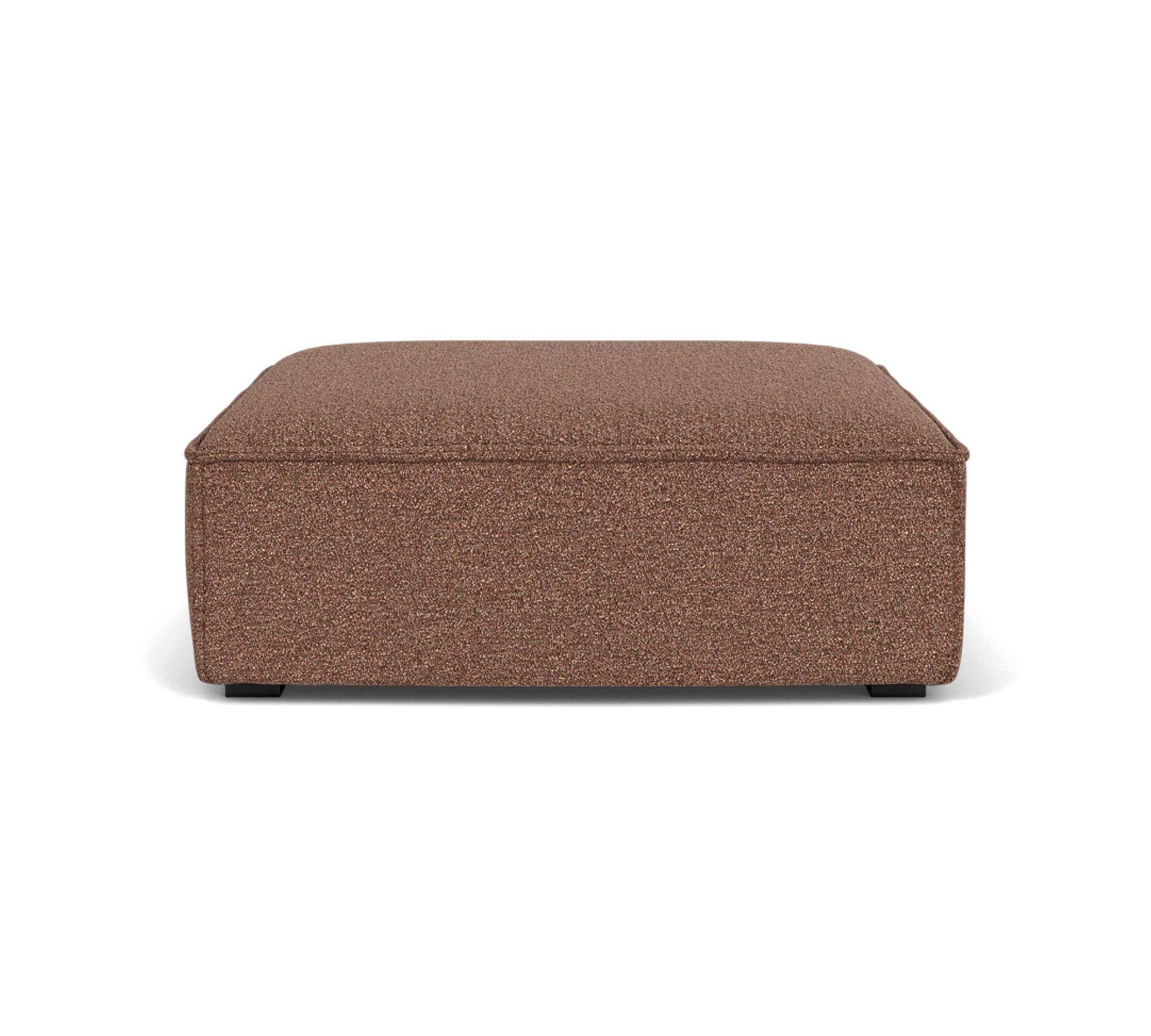 Daphne Footstool XL Module Pebble Rust 0