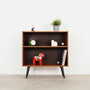 Bookshelf Teak Brown 1970s 1