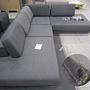 Tyme Sofa 3-seater chaise lounge right structural fabric anthracite 5