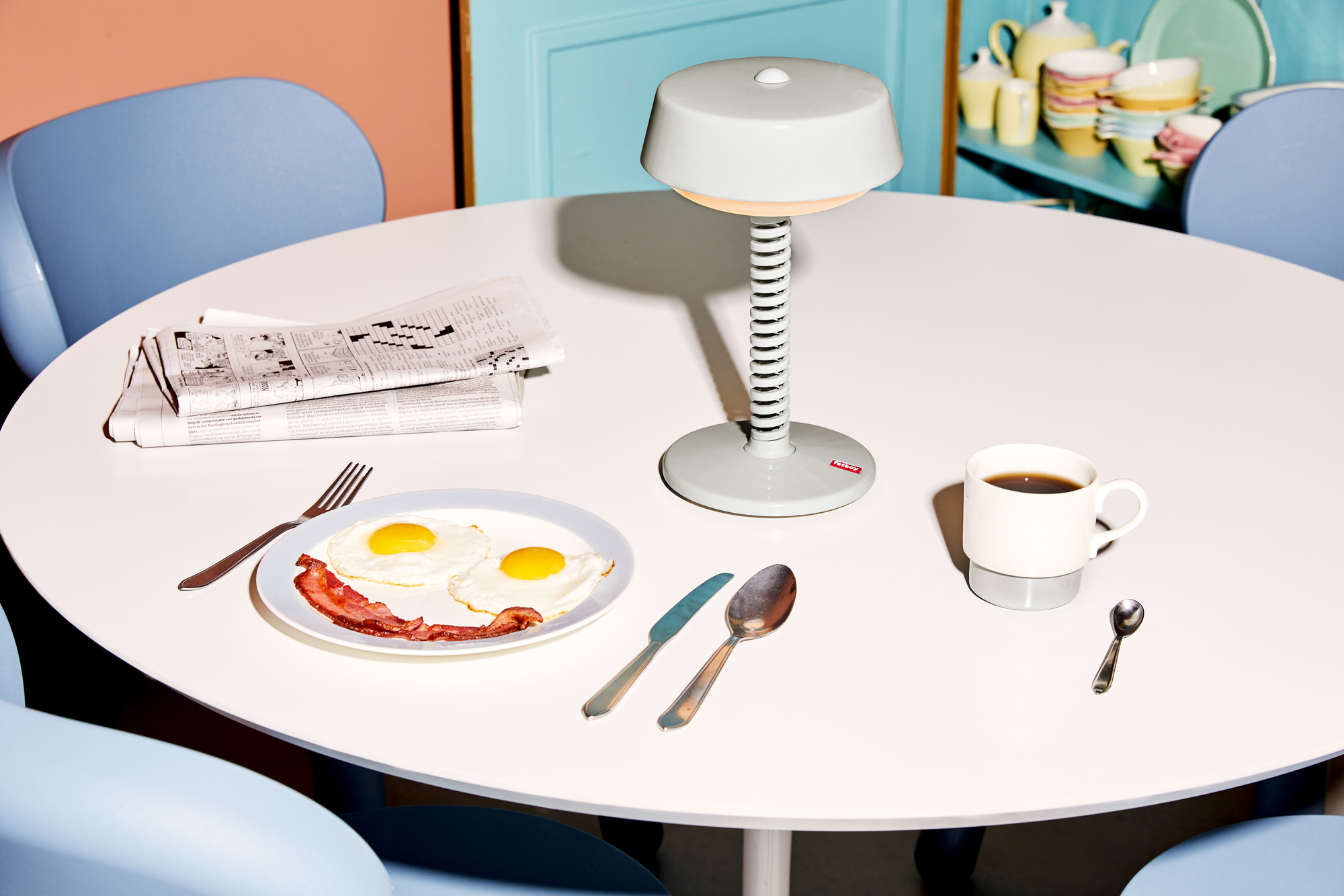 Bellboy Akku-Tischleuchte Beige 3