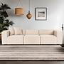Lora 3-seater sofa beige 2