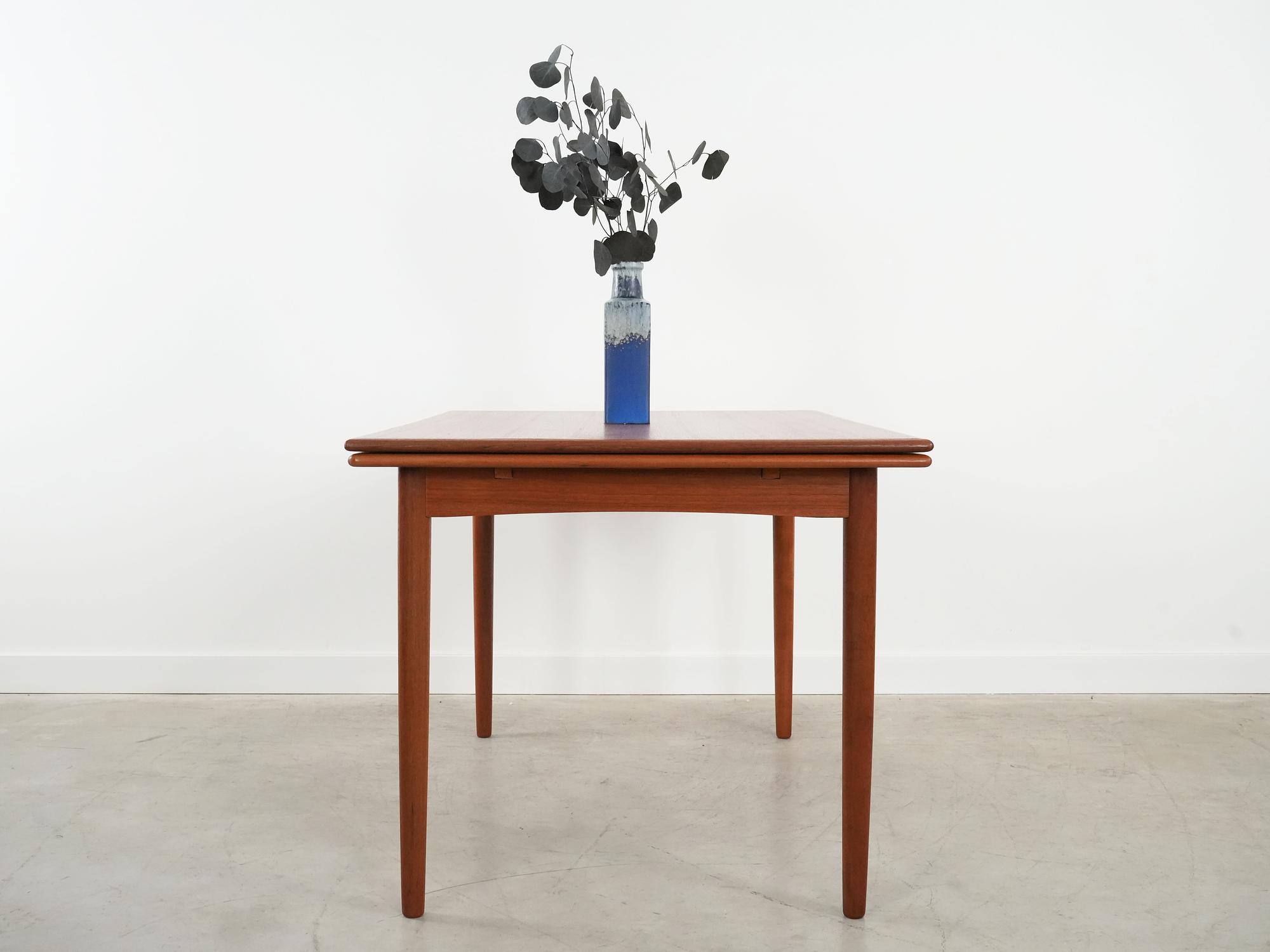 Dining table teak 1970s 3