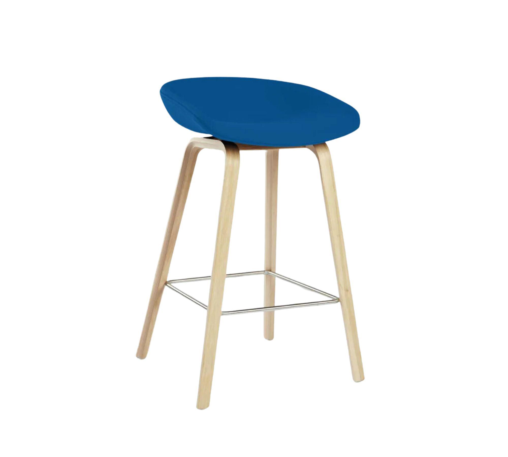 AAS 33 About A Stool Sgabello da bar Altezza 75cm Blu cobalto 0
