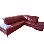 Wellness-/Relaxcouch Leder Rot 0