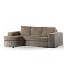 Sofa 3-Sitzer Chaiselongue Links Rechts Beige 7