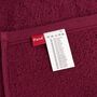 8-tlg. Frottier Handtuch-Set Bordeaux Öko-Tex Standard 100 5