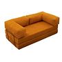 Comfort Schlafsofa 2-Sitzer Orange 6