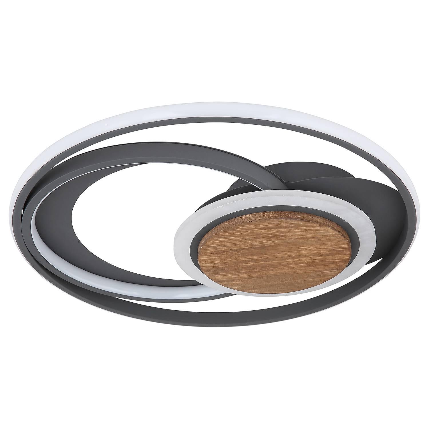 LED Ceiling light Nirra II Acrylic Iron 3