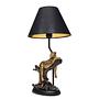 Table Lamp Relax Leopard Steel Black 4