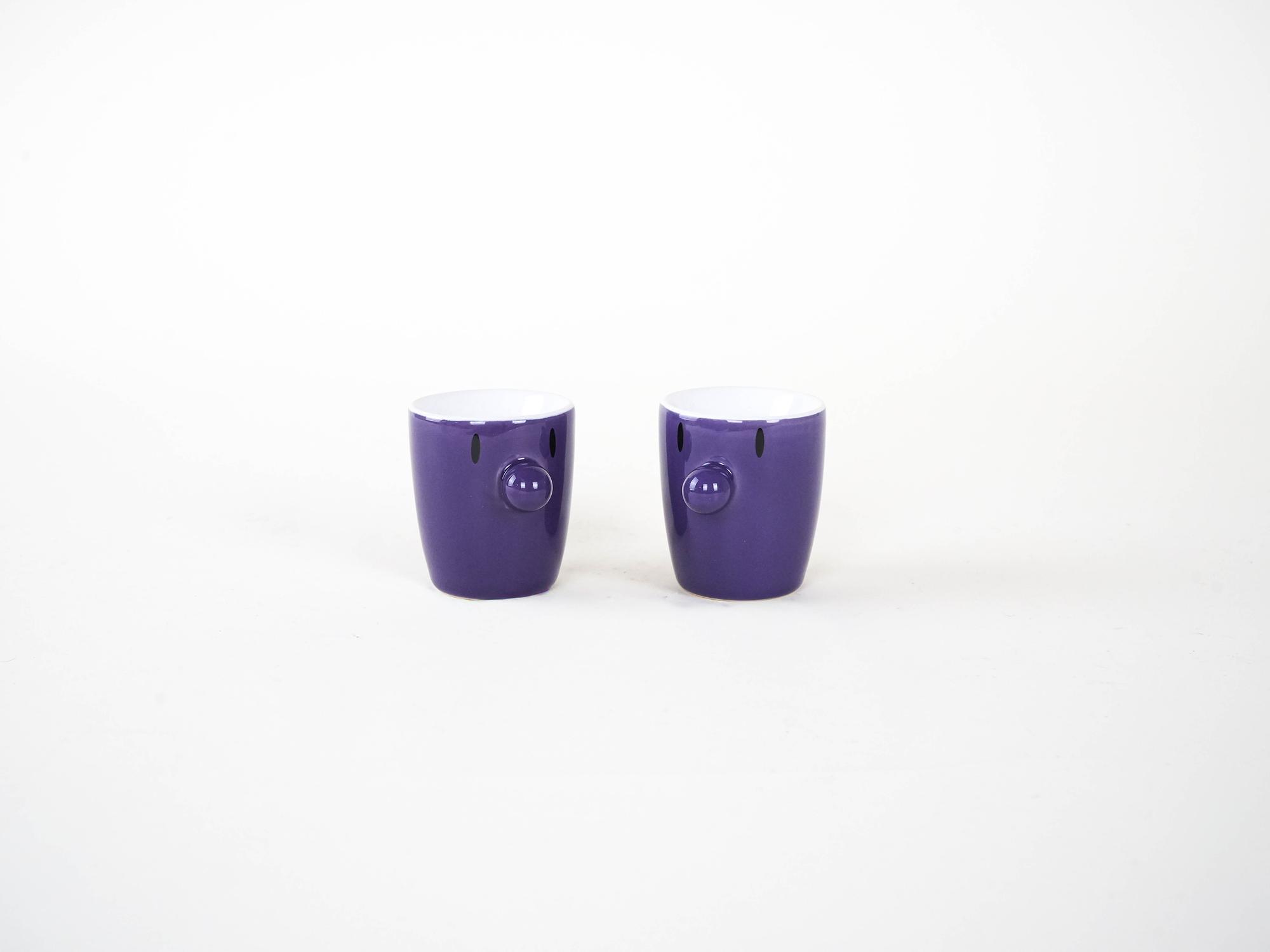 Egg cup set 1970s HOPTIMIST 1