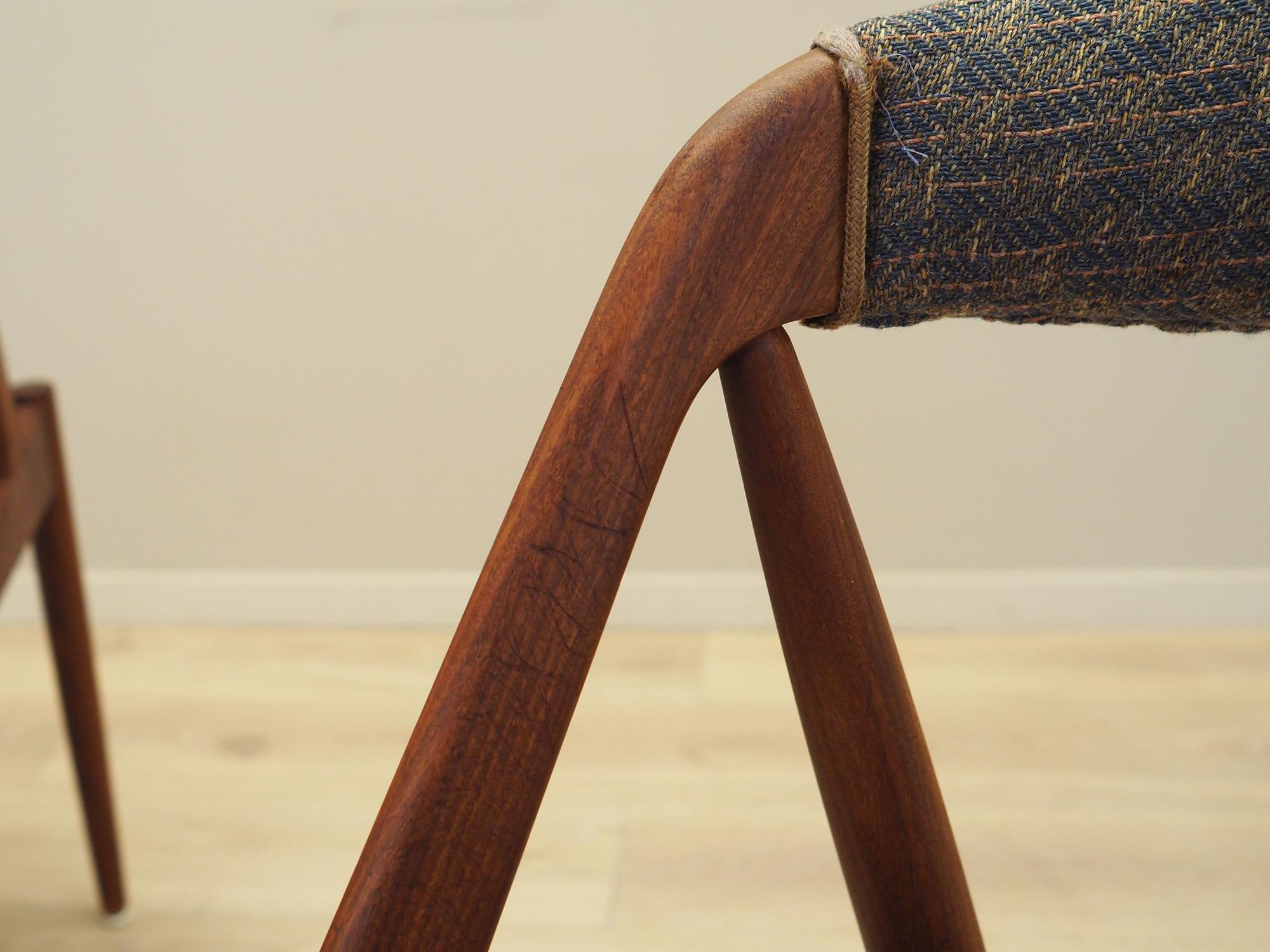 3x No. 31 dining chair teak 1970s 14