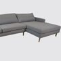 Astha Sofa Récamiere Rechts Agnes Brown 7