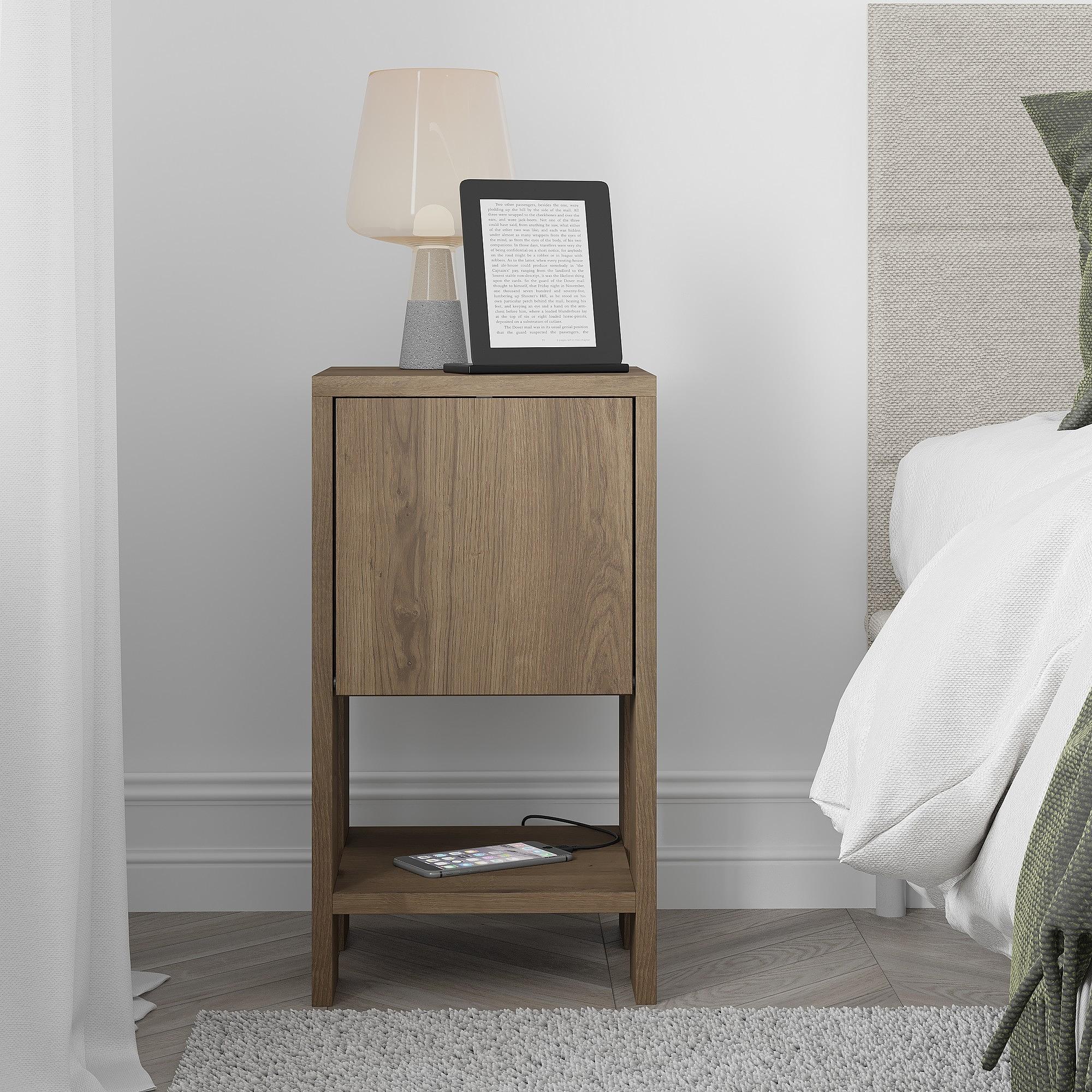 Ema Nightstand Brown 1
