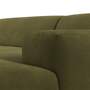 2-Sitzer Sofa Karen Récamiere Rechts Oliv 5
