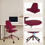 PALIANO Bürostuhl Rot 2