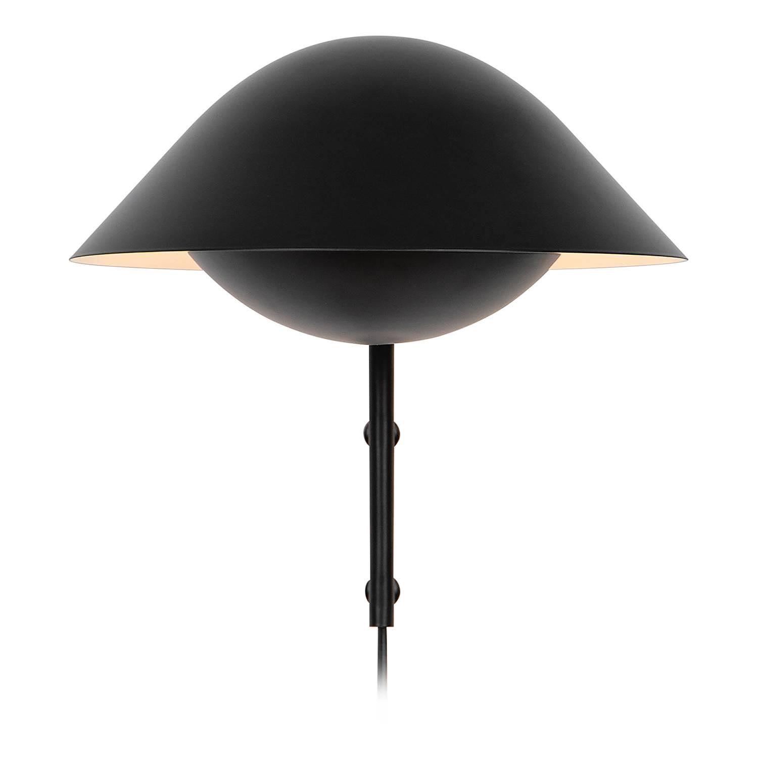 Freya Wandleuchte Aluminium Schwarz 1-flammig 3