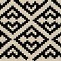 Kilim Gashgai Teppich Schwarz 3