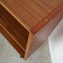 Bookshelf Teak Brown 1970s 13