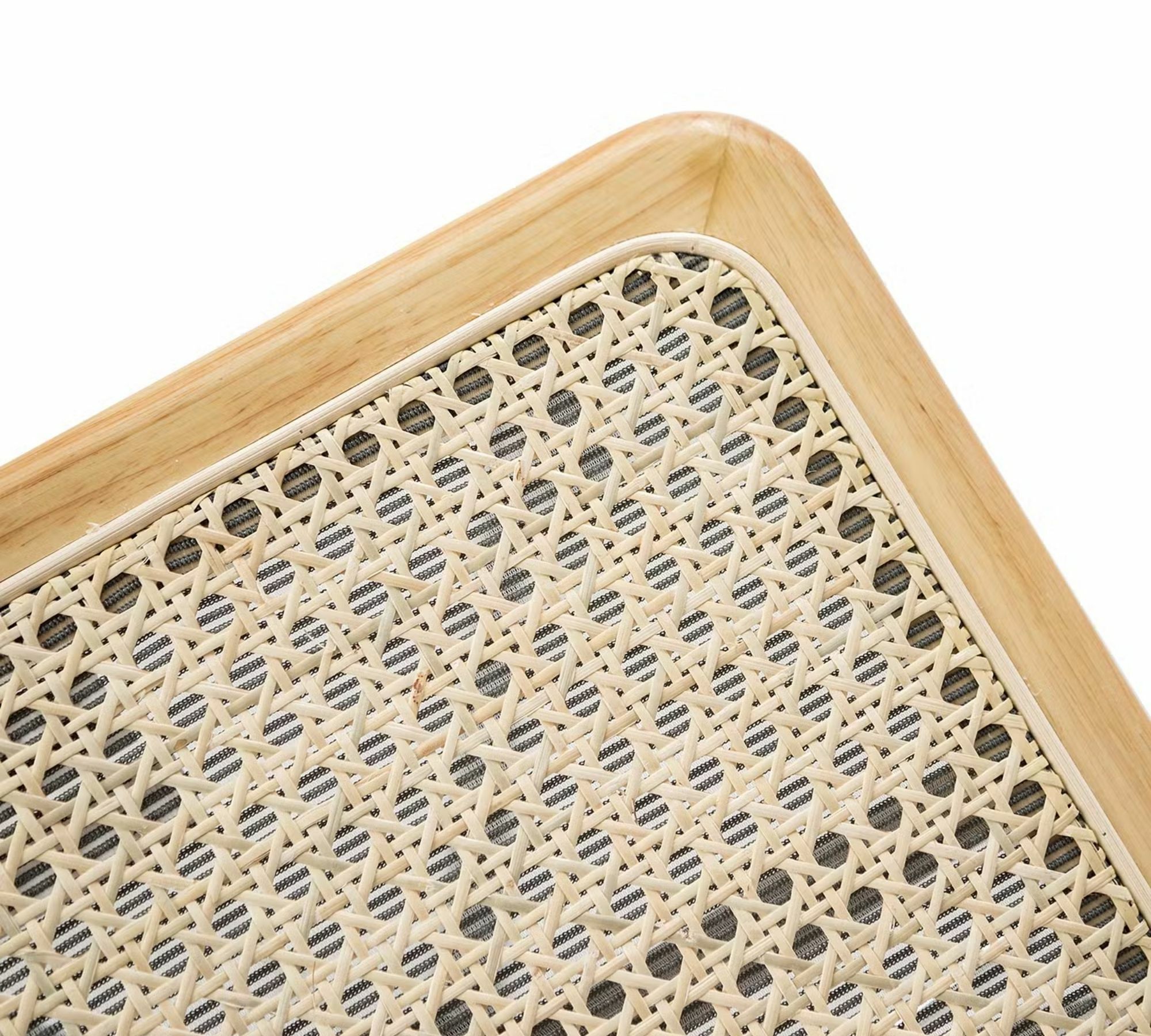 Ramon Bürostuhl Rattan Buche Massiv Beige 7