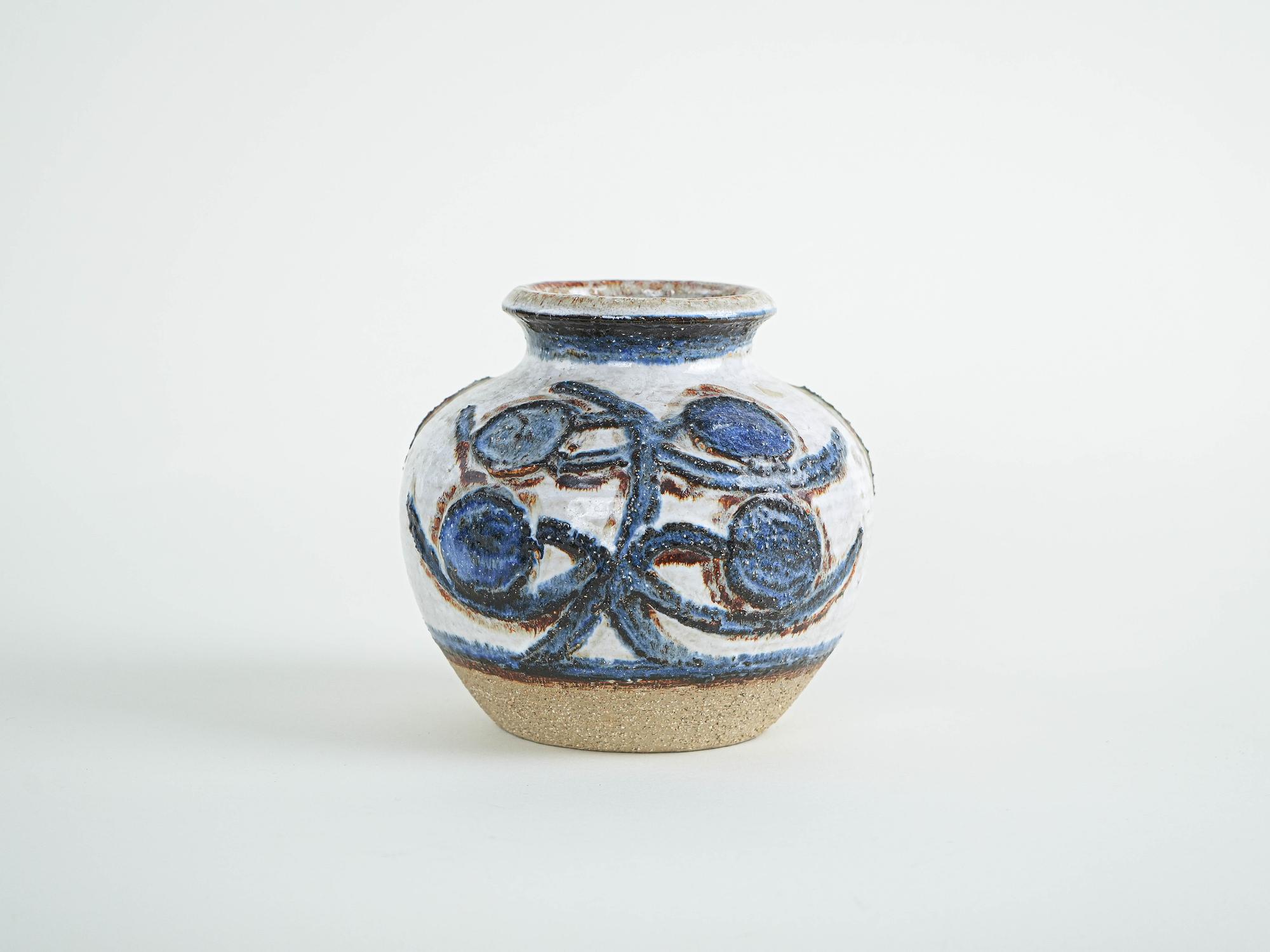 Ceramic vase 1960s Søholm 1