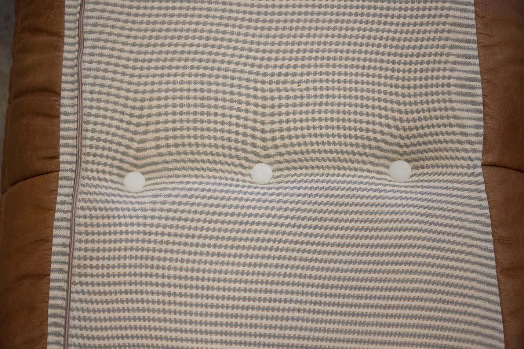 Set Togo Lounge 5 pezzi Pelle Pull-Up Marrone Tabacco 8