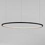 Pendant light Tarquin 1-light Aluminum Black 80 cm 0