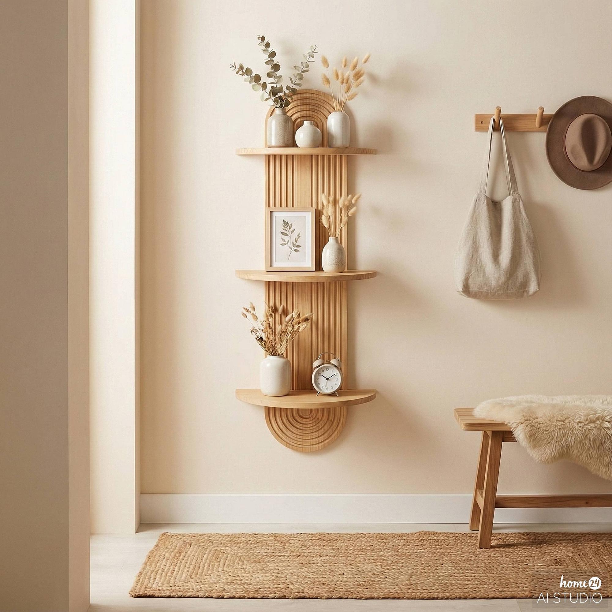 Sonmex Wandregal Braun 3