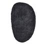 Badvorleger Cozy Bath Uni Oval Anthrazit 0