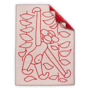 Decke Mit Affe Rot 1