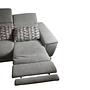 2-seater sofa with recliner function Gray 2