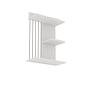 Kinik Wall shelf Wood veneer White 4