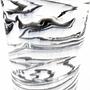 Conic Vase Kunststoff Grau 3