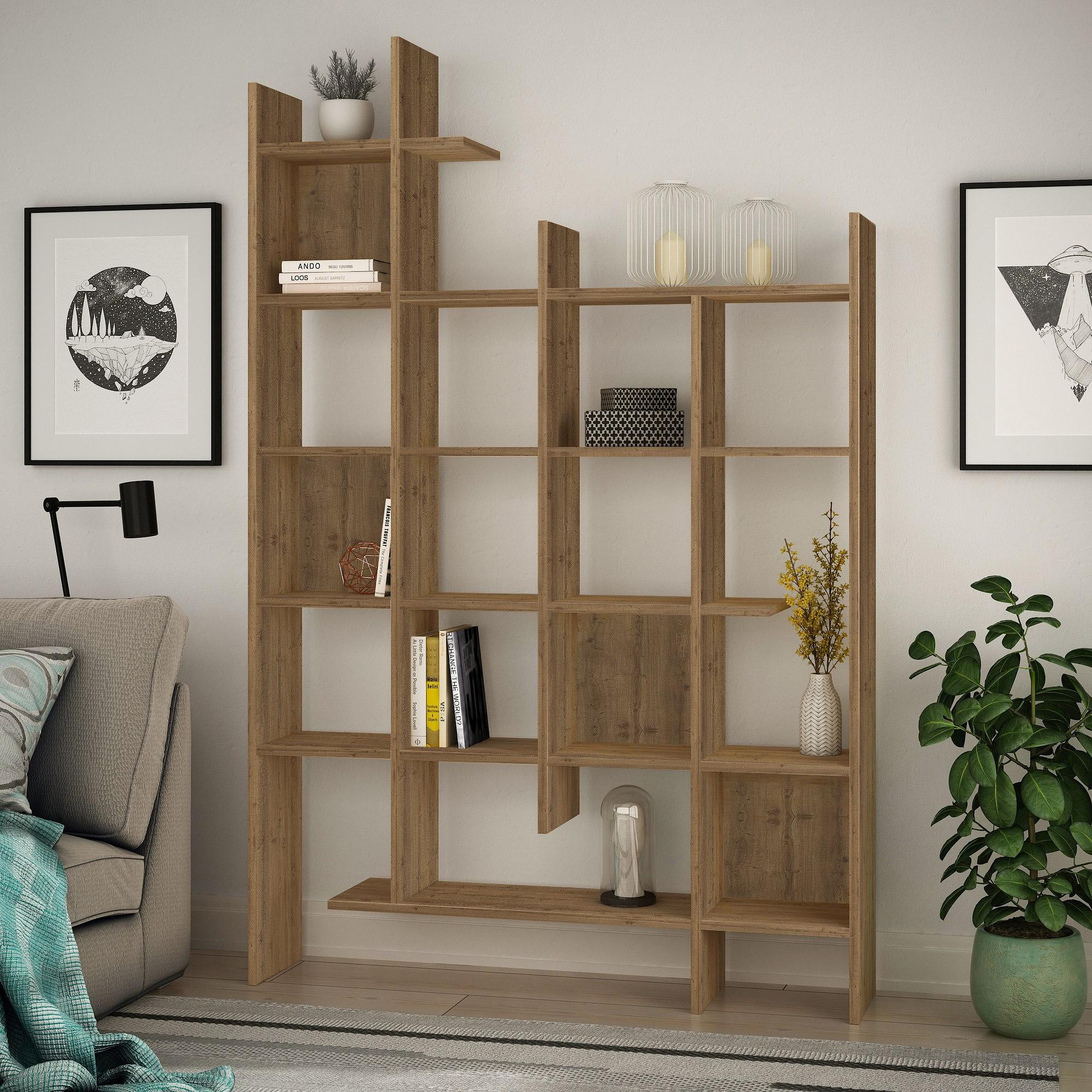 Manco Bookshelf Hitit Brown 0