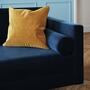 Henry 3-Sitzer Sofa Velour Lux Navy 4