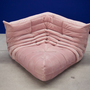 Togo Set Lounge 5 pezzi Velluto Rosa chiaro 4
