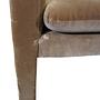 Loafer SC23 Sessel Samt Marron 1