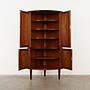 Eckschrank Teakholz 1970er Jahre 3