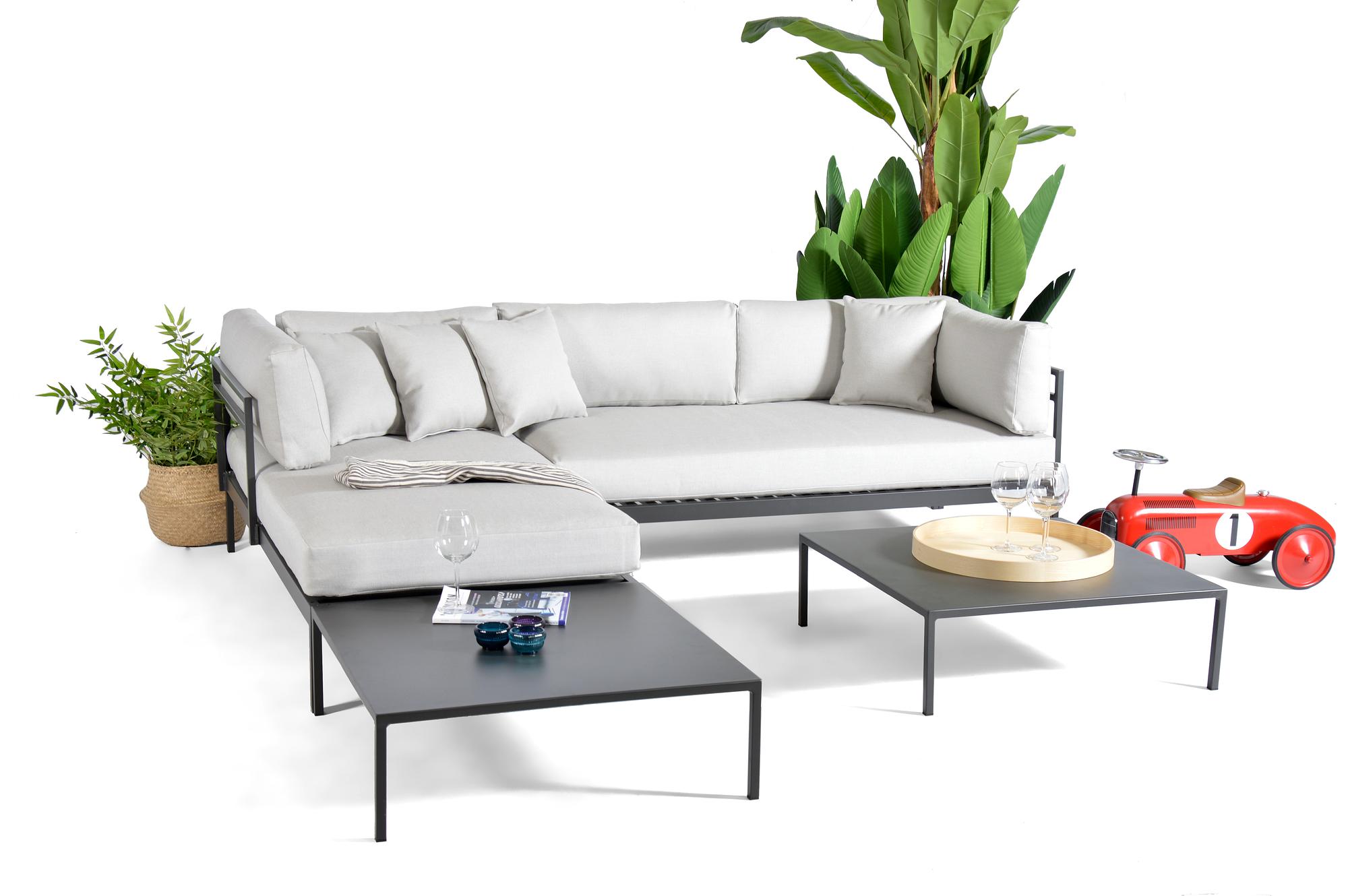 L03 Modulares Lounge-Set Anthrazit 1