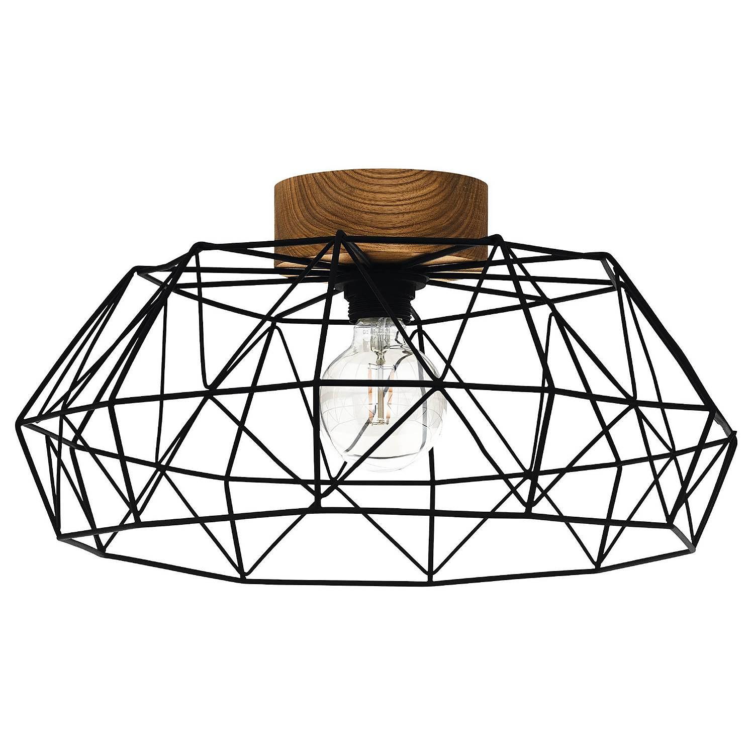 Deckenleuchte Padstow Schwarz 0