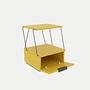 Tekoba Nightstand Wood Veneer Yellow 3
