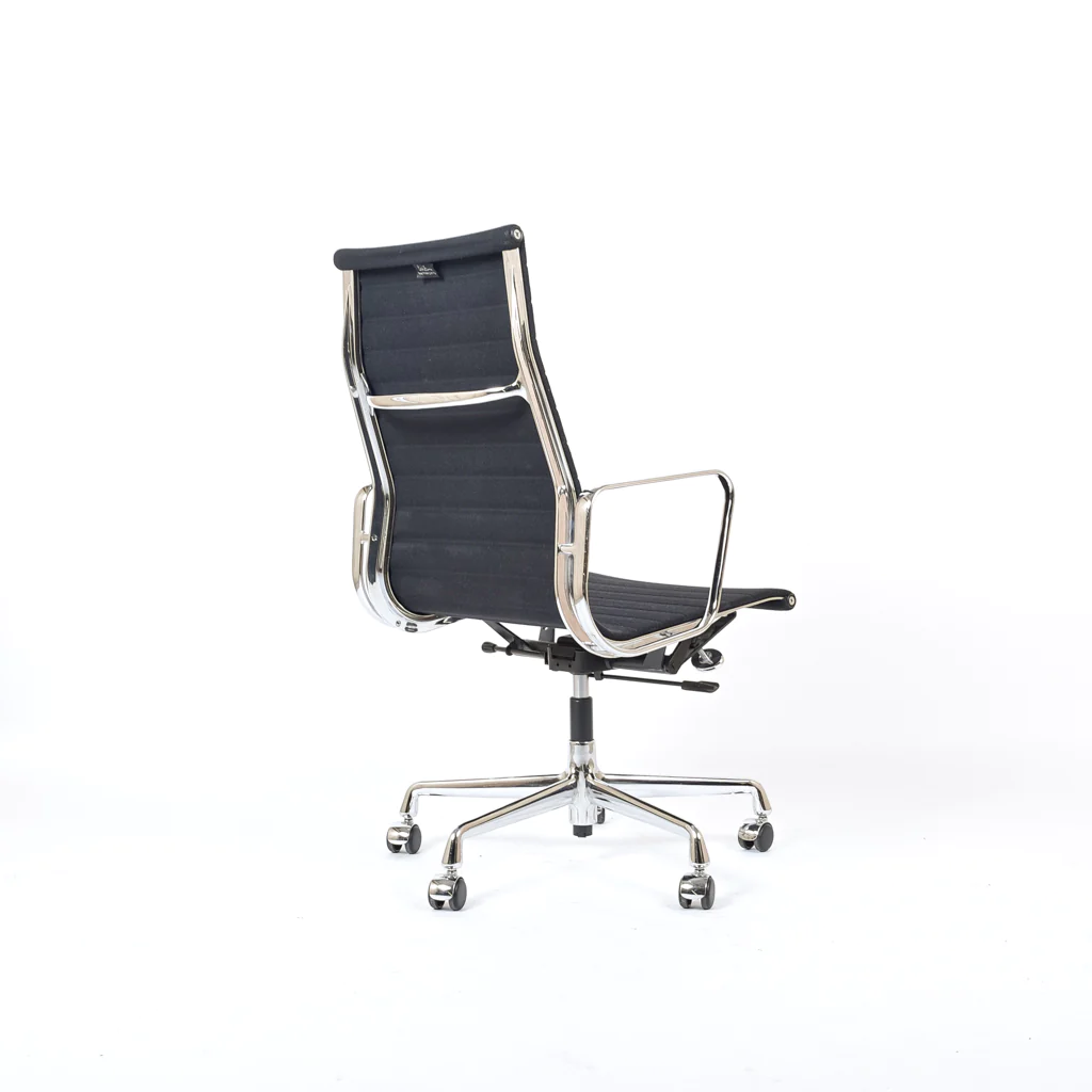 Eames EA119 Bürostuhl Textil Aluminium Schwarz  3