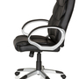 Office chair Faux leather Black 2