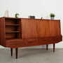 Vintage sideboard teak brown 1960s 6