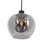 Lotus pendant lamp aluminum black 25cm 0