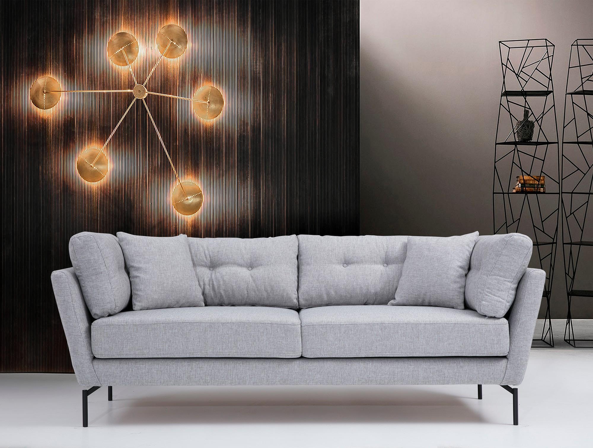 Mapa 3-Sitzer Sofa Grau 1