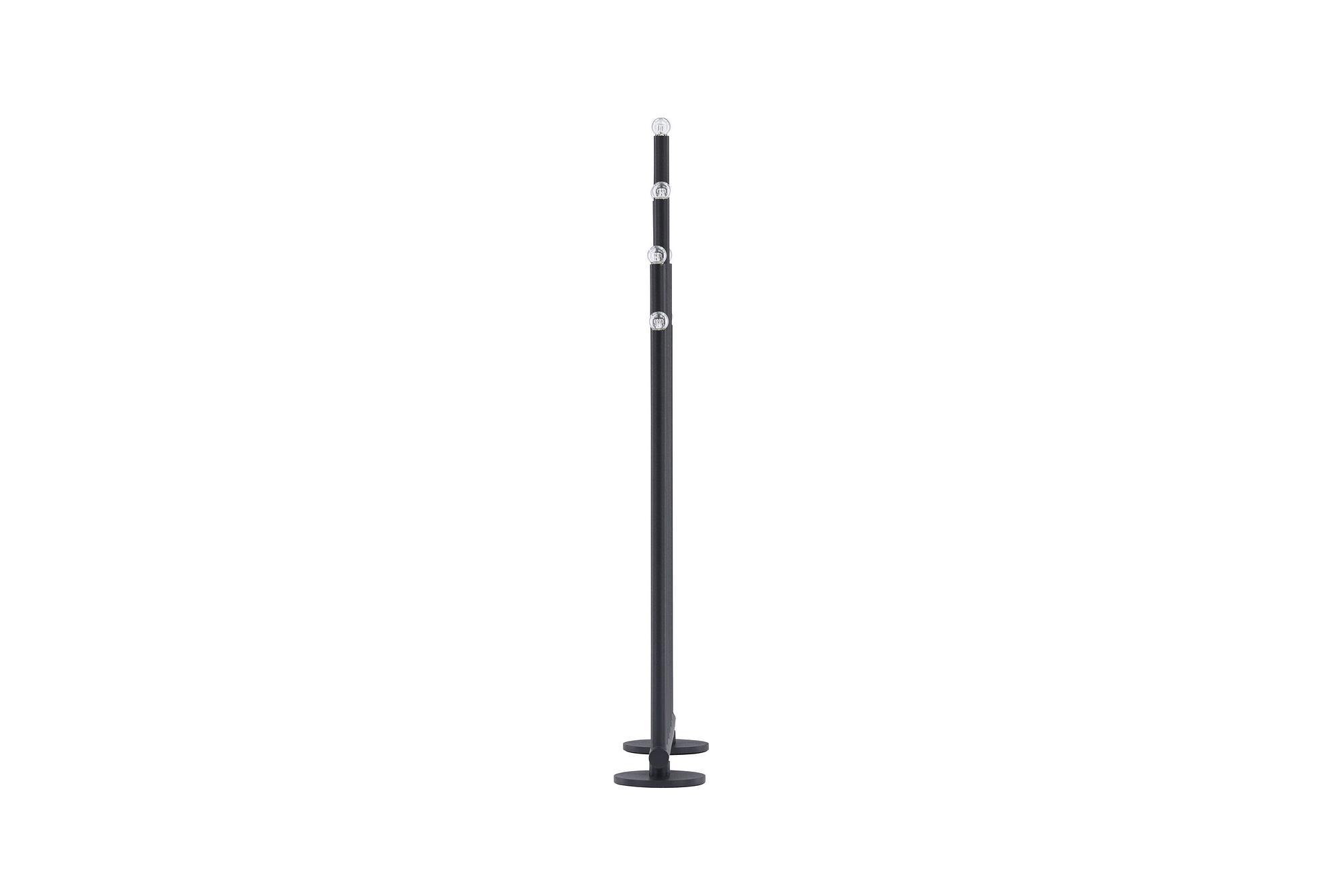 Björnfjället Candle holder Steel Matte Black 3