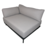 Vincent Outdoor 1-Sitzer Modul Links Martinique 0