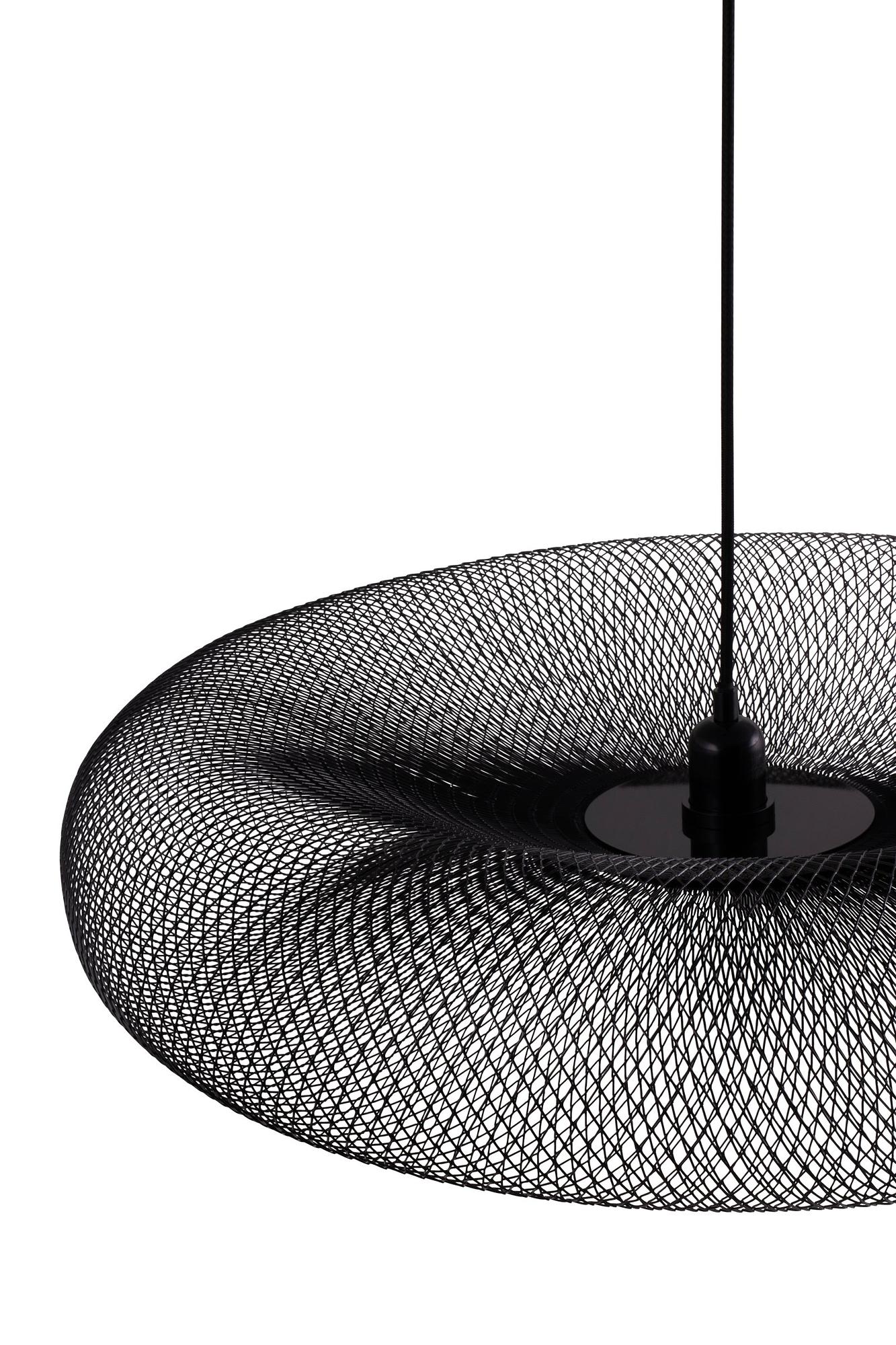 Torus Pendant Lamp Black Ø 65cm 1