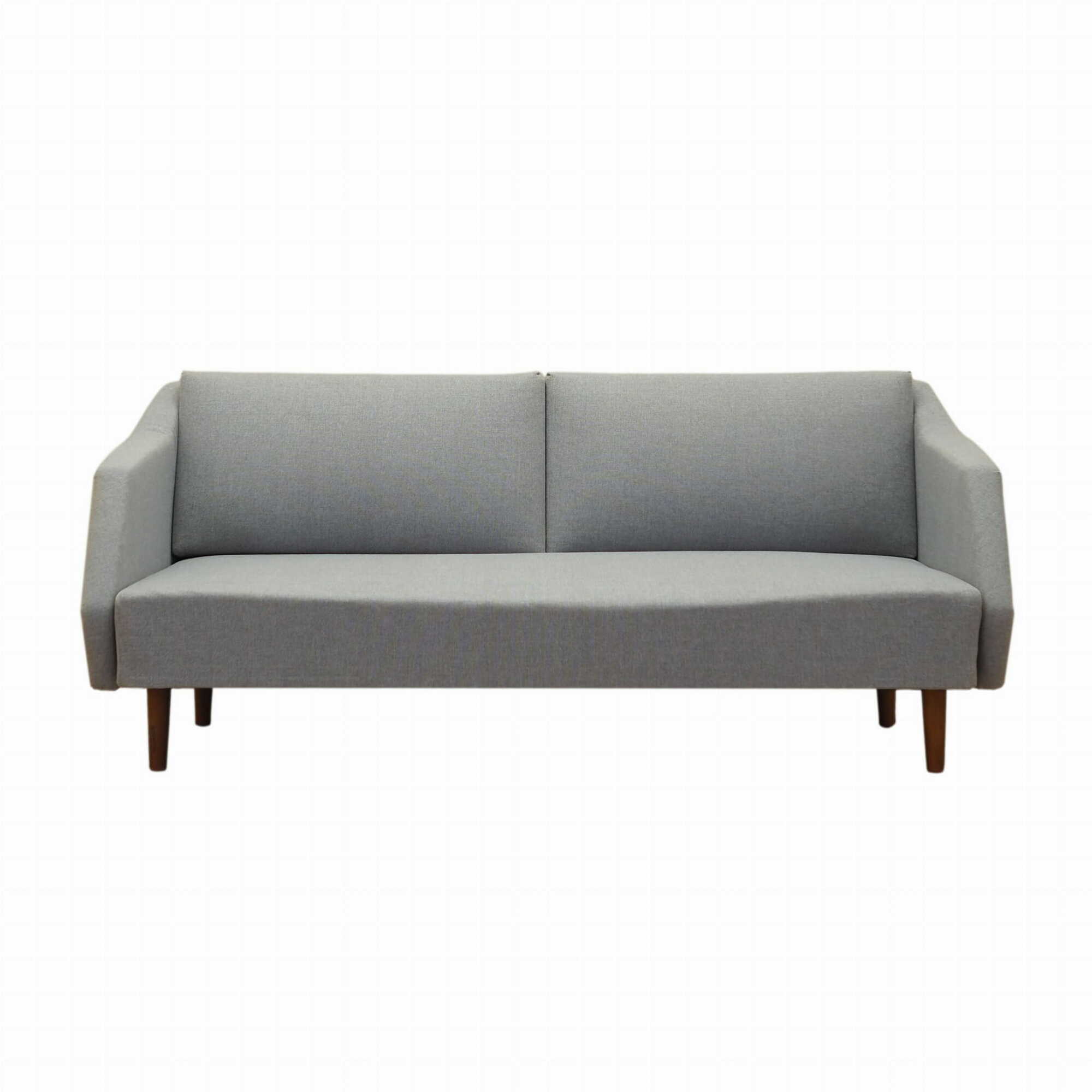 Sofa Textil Grau 1960er Jahre  0
