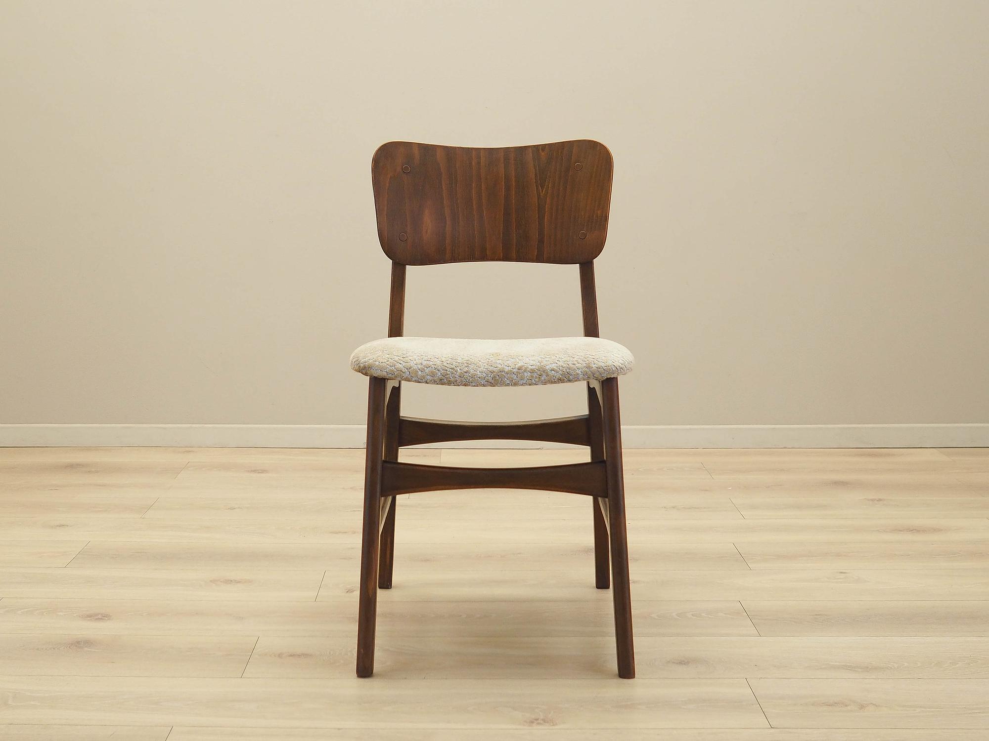 6x Chair Set Brown 1960s 13